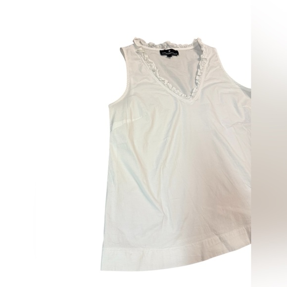 Tuckernuck POMANDER PLACE White Veronica Top in White Size Small - Picture 5 of 10